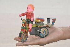 Vintage Vento Up Litho Boy Equitazione Triciclo Scatola di Latta Giocattolo comprar usado  Enviando para Brazil