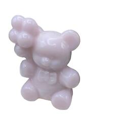 Pink glass bear for sale  Lillian