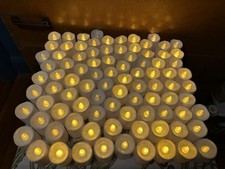 White flameless votive for sale  Pawtucket