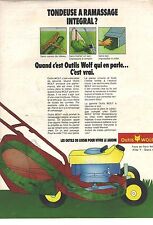 1974 wolf advertisement d'occasion  Expédié en Belgium