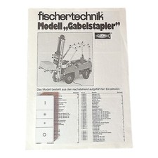 Fischertechnik gabelstapler an gebraucht kaufen  Köln