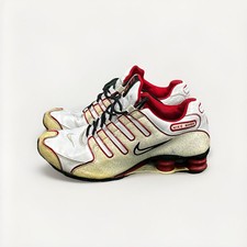 Vintage 2008 Nike Shox Superfly Tamanho 7.5 Feminino 6 Masculino 311137-112 Branco Vermelho Y2k comprar usado  Enviando para Brazil