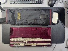 Jupiter flute silver for sale  LONDON