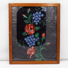 Tableau floral vintage d'occasion  Grenoble-