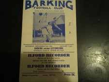 Barking leytonstone season for sale  COLCHESTER