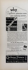 1935 cyclone fence for sale  Galway