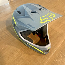 Capacete Fox Rampage, cinza e amarelo, tamanho M 57-58 ótimo estado, usado comprar usado  Enviando para Brazil