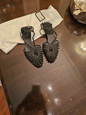 Gucci sandali intrecciati usato  Roma