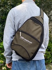Bolsa tiracolo vintage Reebok Y2K verde oliva pacote de ombro 00's grunge comprar usado  Enviando para Brazil