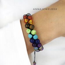 Chakra bracelet crystal for sale  SUTTON