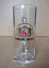 Corfu beer glass for sale  CALLINGTON