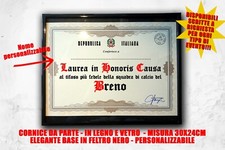 Laurea personalizzata quadro usato  Italia