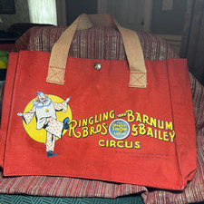 Bolsa tote de lona 1983 Ringling Bros. And Barnum &Bailey circo comprar usado  Enviando para Brazil