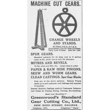 Greenwoods standard gear for sale  GLASGOW