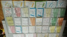 Lotto biglietti amichevoli usato  Modena