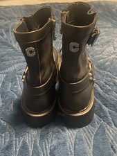 Carvela black leather for sale  PONTEFRACT