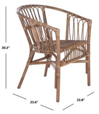 Safavieh adriana rattan for sale  Whitestown