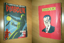 Diabolik originale prima usato  Nave