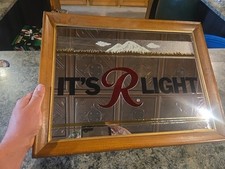 Rainier beer mirror for sale  Algoma