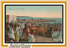 Cartolina tripoli mercato usato  Bari