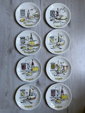 Lot anciennes assiettes d'occasion  Montrichard