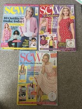 Sew sewing magazines for sale  DERBY