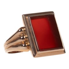Herrenring roségold 333 gebraucht kaufen  Magdeburg