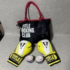 Title boxing gloves for sale  Plainfield