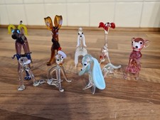 Murano glass dogs for sale  STOURPORT-ON-SEVERN