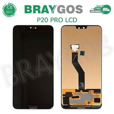 Usado, Substituição para Huawei P20 PRO digitalizador tela sensível ao toque conjunto de tela LCD preto comprar usado  Enviando para Brazil