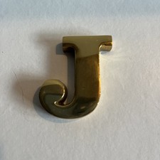 Solid brass letter for sale Solid brass letter for sale  WHITCHURCH