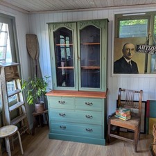 Painted antique glazed for sale  LEE-ON-THE-SOLENT