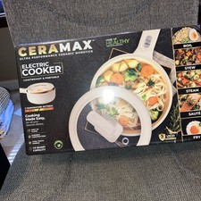 FOGÃO ELÉTRICO ANTIADERENTE CERAMAX ULTRA PERFORMANCE CERÂMICA,, usado comprar usado  Enviando para Brazil