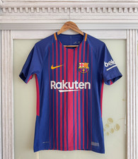 Camisa kit futebol Barcelona 2017-2018 edição jogador casa tamanho P, usado comprar usado  Enviando para Brazil