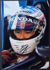 Takuma sato signed for sale  EDINBURGH