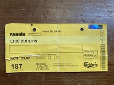 Eric burdon konzert gebraucht kaufen  Hamburg