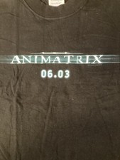NOVO! RARO Vintage The Animatrix 2003 Filme Promo Camiseta Masculina Extra Grande Anime de Ficção Científica comprar usado  Enviando para Brazil
