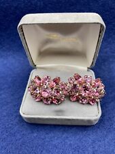 Vintage pink rhinestones for sale  HUDDERSFIELD