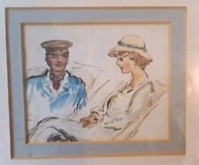 .f.brangwyn antique watercolou for sale  FROME