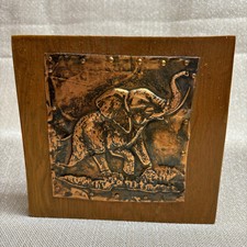 Vintage embossed copper for sale  New Holstein