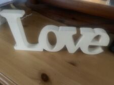 Wedding wooden love for sale  BRIDGNORTH