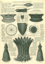 Gravure mode ancienne d'occasion  France