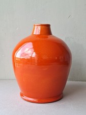 Large orange pottery for sale  BRIGHTON