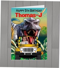 Personalised dinosaur jurassic for sale  LONDON