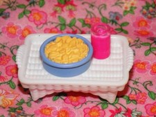 Bandeja de lanche Fisher Price Loving Family casa de bonecas piscina comida cozinha comprar usado  Enviando para Brazil