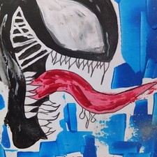 Quadro tela venom usato  Milano