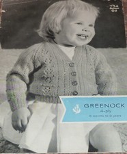 Vintage greenock knitting for sale  MANCHESTER