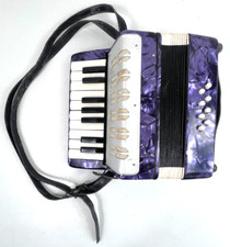 Accordion small purple for sale  EXETER