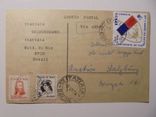 Postkarte von Brasilien nach Österreich Gestempelt 03.06.1968 DR ITATIAIA comprar usado  Enviando para Brazil