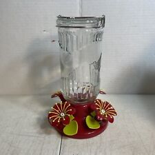 Glass hummingbird feeder for sale  Ontonagon